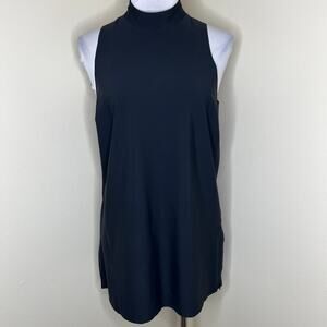 Athleta Interstellar Bike Tunic Small Women Black Travel Commute Athleisure Work